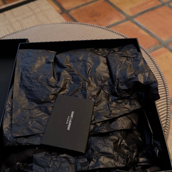 Saint Laurent tribute T-strap platform sandal heels - Picture 3 of 16